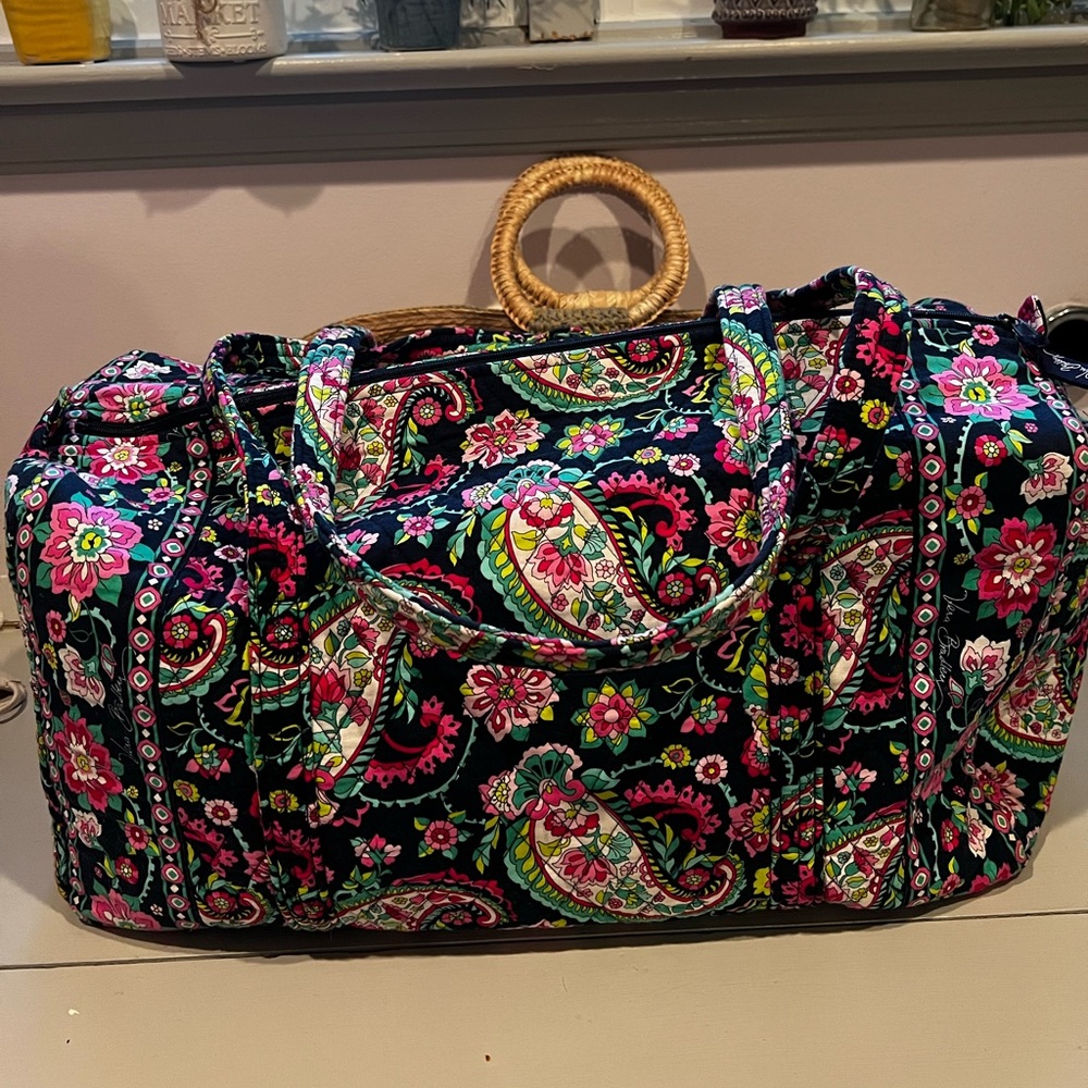 Large Vera Bradley Duffel Bag